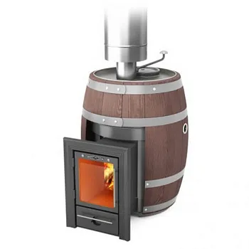 Печь банная паровая Скоропарка 2012 Inox Люмина Баррель палисандр