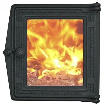 ДТ-4С Дверца топочная со стеклом (250*280)