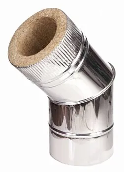 Отвод 200 45 гр. AISI 430, 0.5 мм