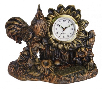 Часы До третьих петухов патина 