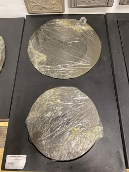 Плита усиленная с двумя конфорками 4В (ПР: 410х710 мм) ВЕЗУВИЙ